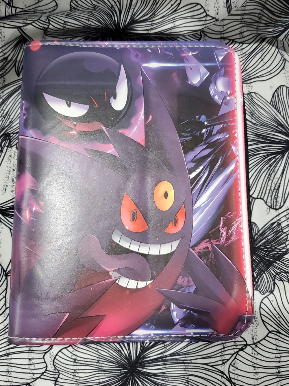 Pokemon Gengar & Gastly Zip Card Binder